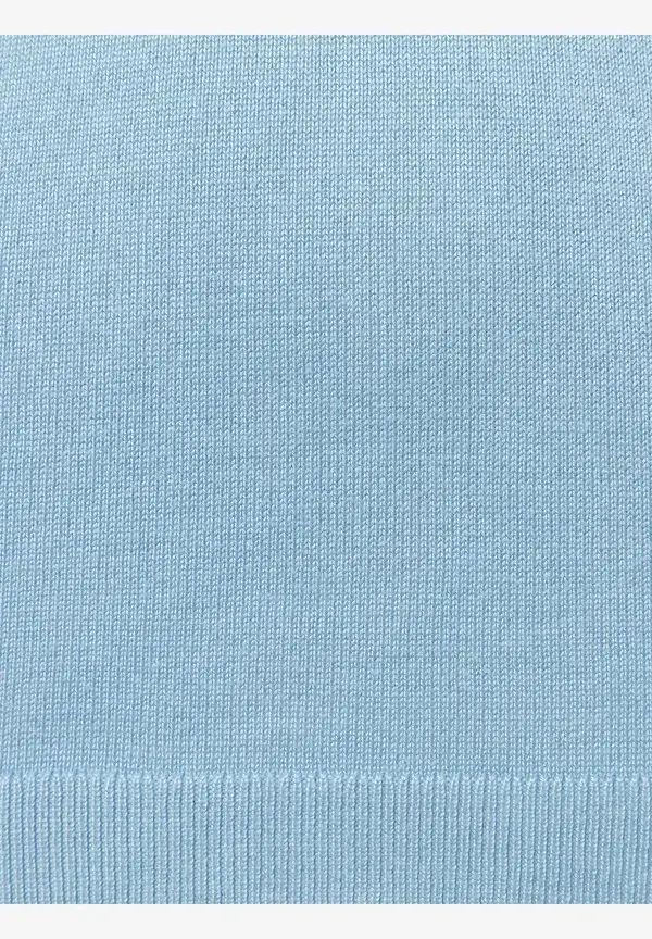More & More Rollkragenpullover, hellblau, Herbst-Kollektion Fabrikladen