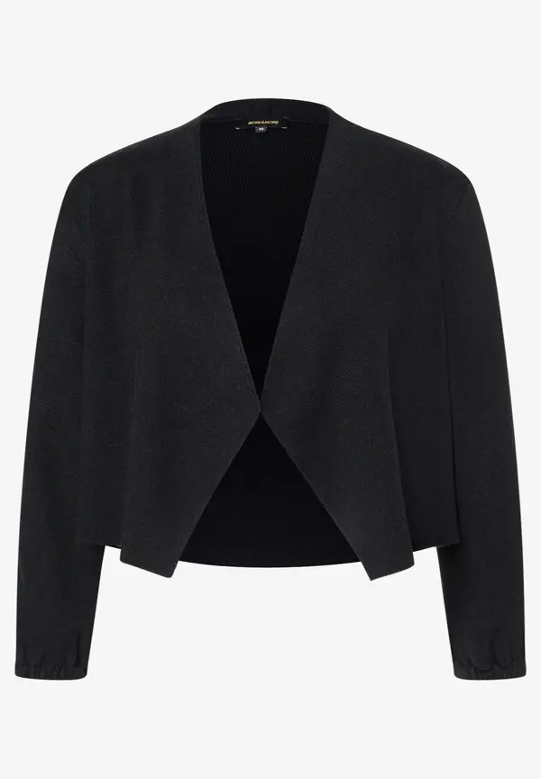 More & More kurzer Cardigan, schwarz, Frühjahrs-Kollektion Black Friday Preise