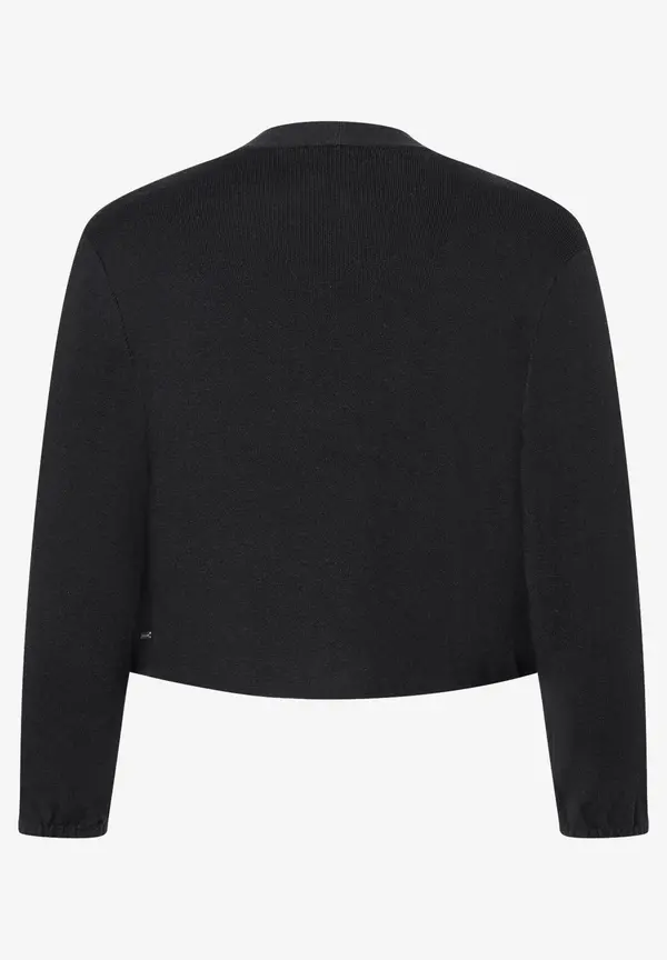 More & More kurzer Cardigan, schwarz, Frühjahrs-Kollektion Black Friday Preise
