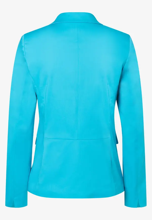 More & More Baumwoll-Satin Blazer, türkis, Frühjahrs-Kollektion zollfrei