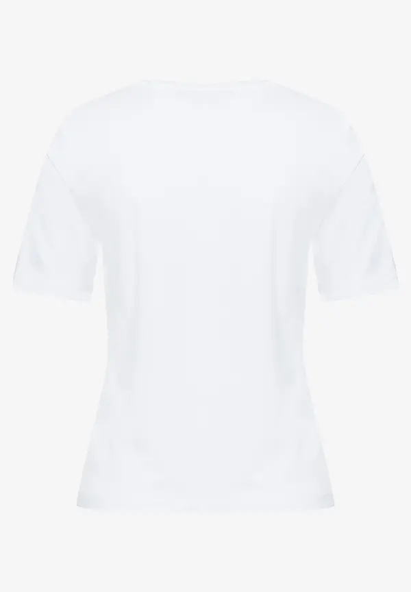 More & More T-Shirt mit U-Boot Ausschnitt, weiß, Frühjahrs-Kollektion Outlet