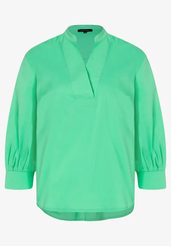 More & More Baumwoll/Stretch Bluse, march green, Frühjahrs-Kollektion Günstig kaufen