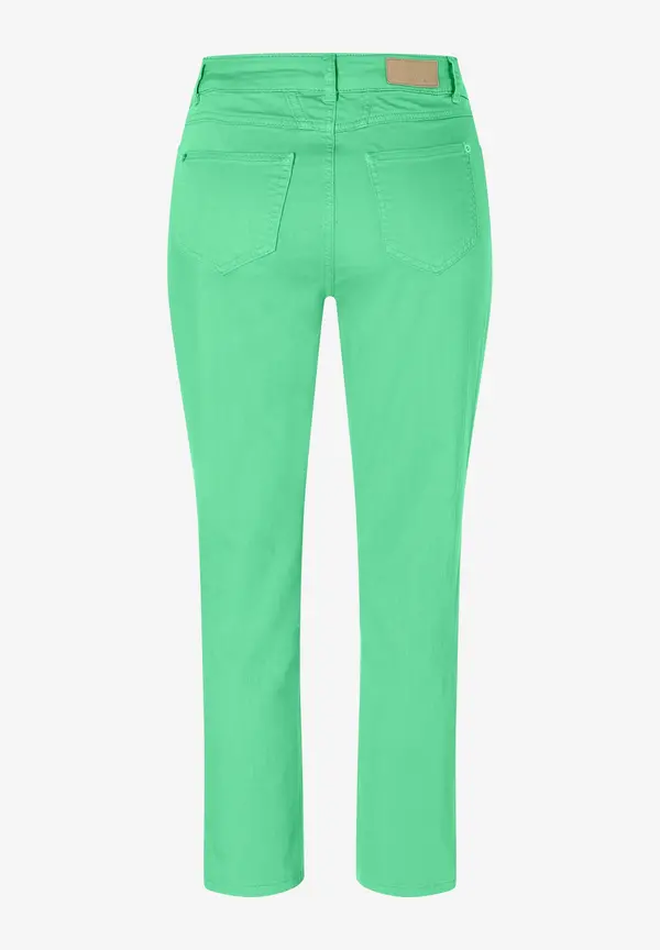 More & More verkürzte Coloured Denim, march green, Frühjahrs-Kollektion Versandkostenfrei