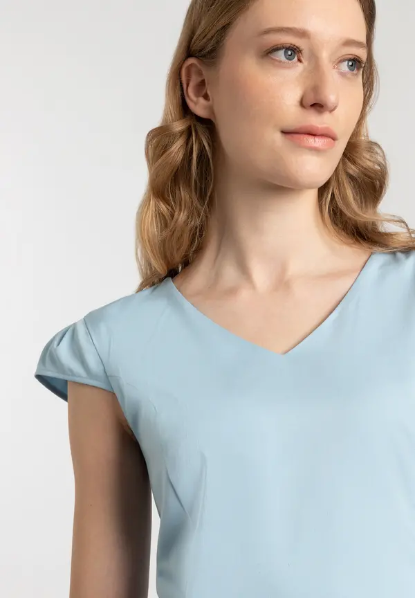 More & More Etuikleid, light skyblue, Frühjahrs-Kollektion Großer Ausverkauf