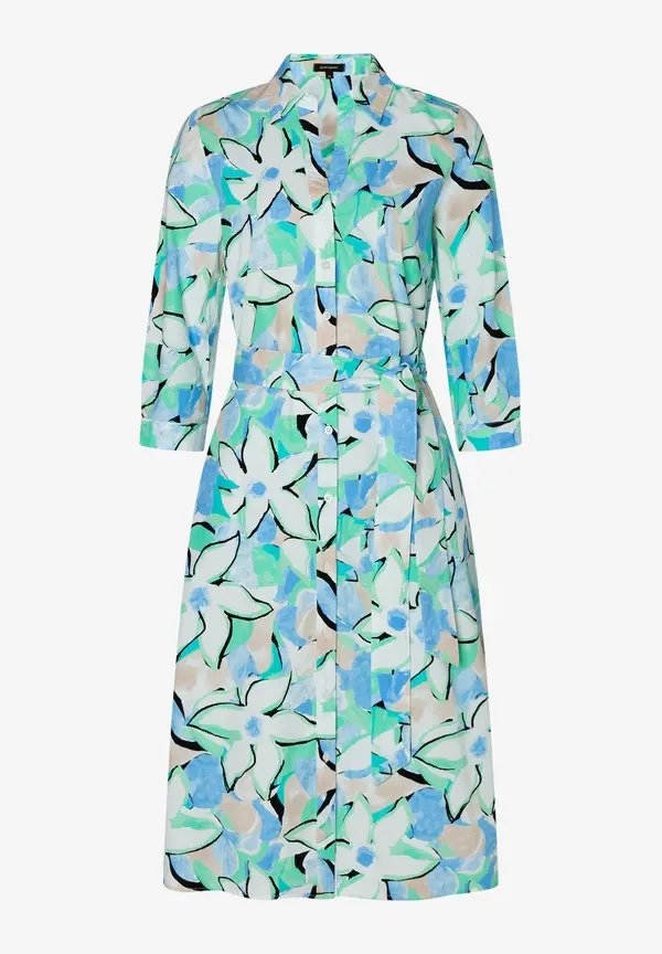 More & More Hemdblusenkleid, Blumenprint, Frühjahrs-Kollektion Begrenztes Angebot