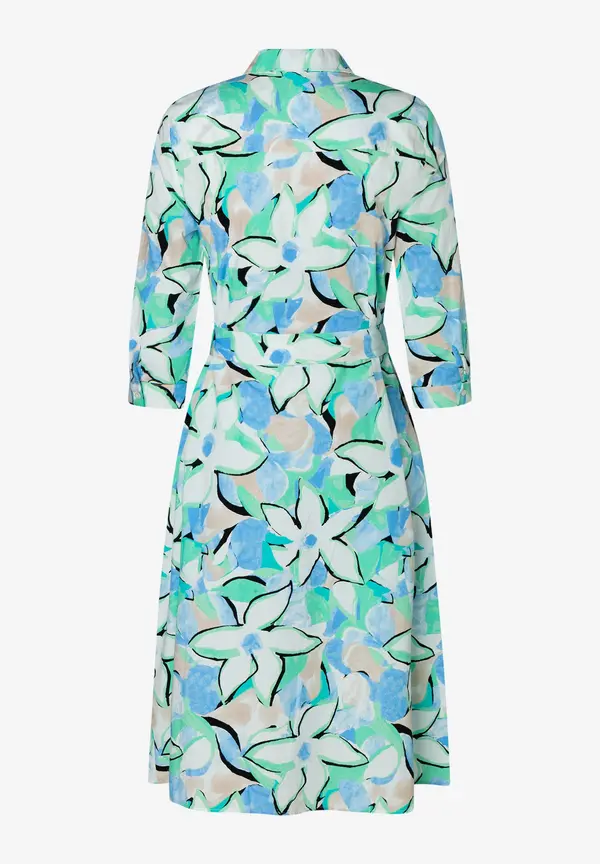 More & More Hemdblusenkleid, Blumenprint, Frühjahrs-Kollektion Begrenztes Angebot