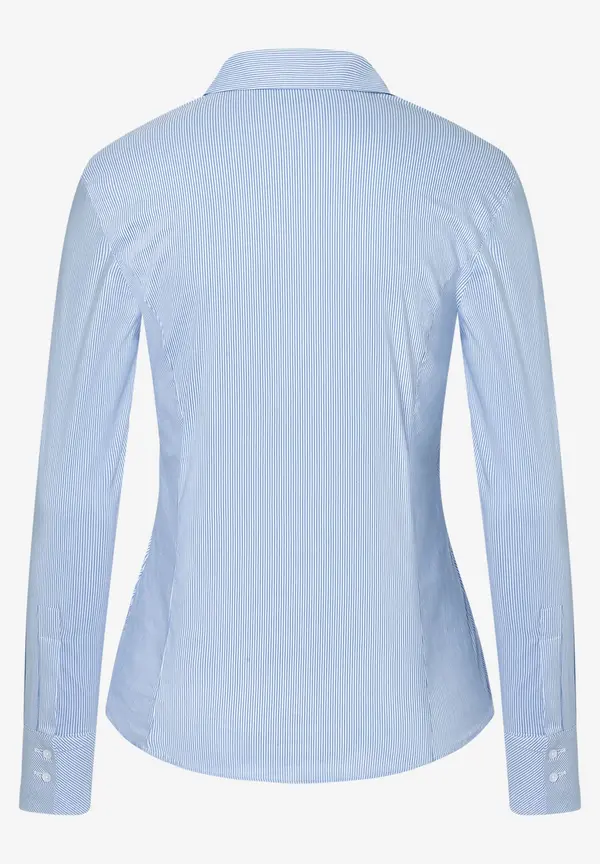 More & More Hemdbluse, blau/weiß gestreift Online Shopping