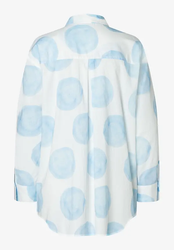 More & More Baumwollbluse, XL-Dots, Frühjahrs-Kollektion Black Friday