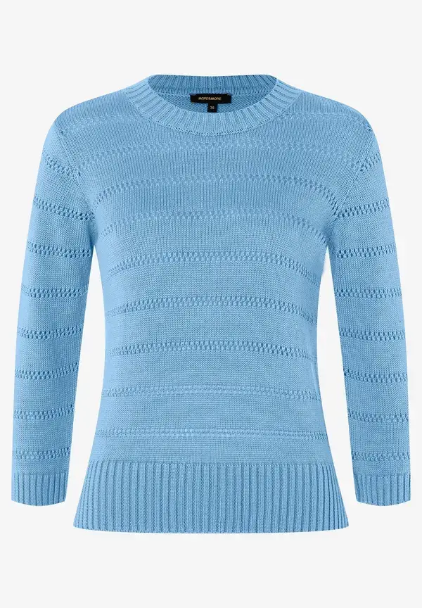 More & More Pullover, light skyblue, Frühjahrs-Kollektion Vatertagsangebot