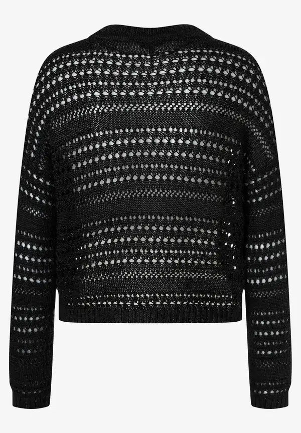 More & More Ajour-Pullover, schwarz, Frühjahrs-Kollektion Heißer Verkauf