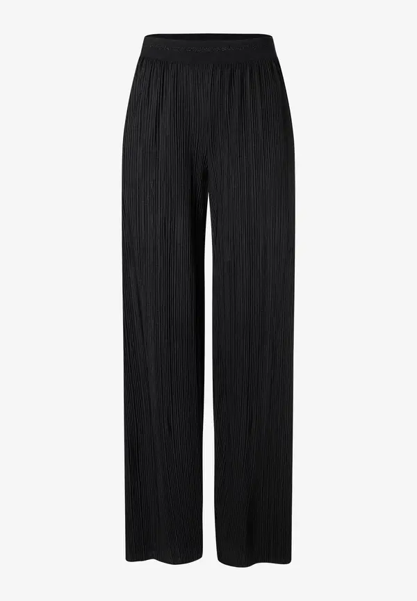 More & More Plisséehose, schwarz, Frühjahrs-Kollektion Online Outlet