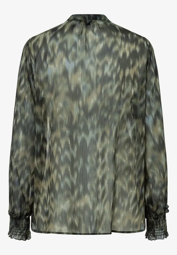 More & More Chiffonbluse, New Animal-Print Räumungsverkauf