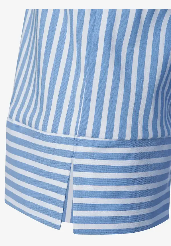 More & More Streifenbluse, blau/weiß, Sommer-Kollektion Riesige Ersparnisse