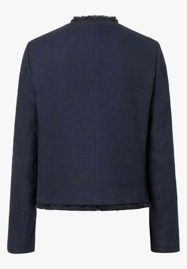 More & More Boucléjacke, marine Super Sparpreis