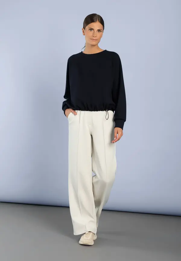 More & More feminines Sweatshirt, marine Bis zu 50% Rabatt