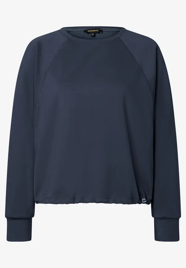 More & More feminines Sweatshirt, marine Bis zu 50% Rabatt