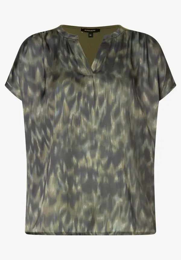 More & More Blusenshirt, New Animal-Print Riesige Rabatte