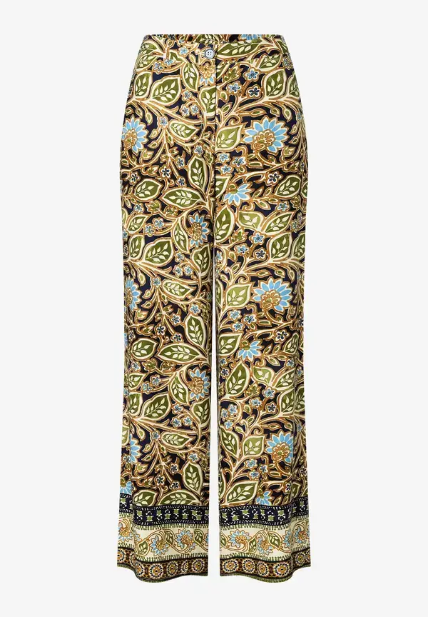 More & More Palazzohose, Ornament-Print zollfrei