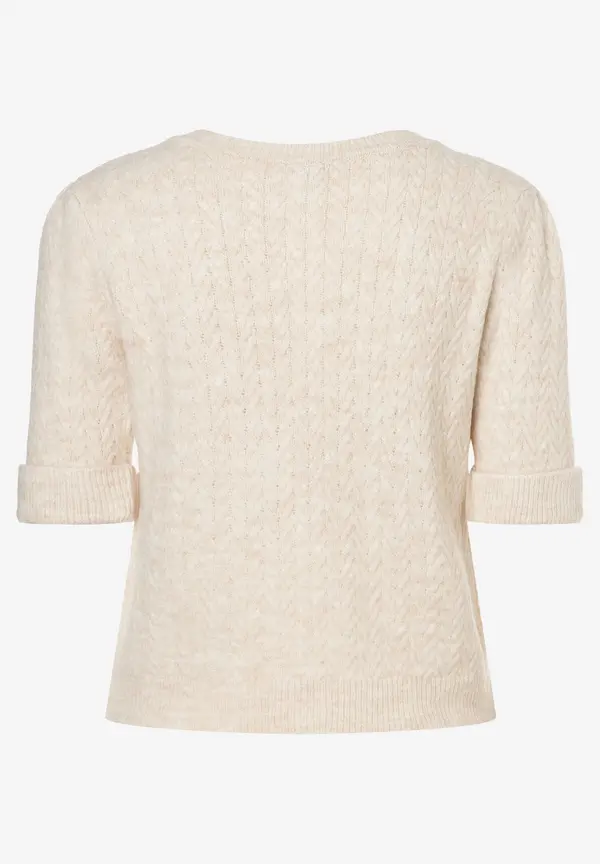 More & More Cardigan, Kurzarm, powder creme Online