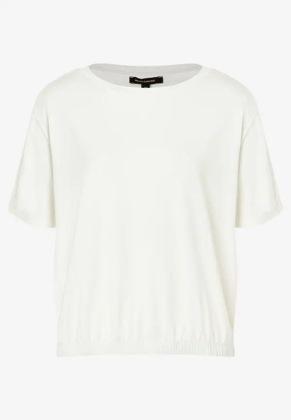 More & More Shirt mit Faltendetail, ecru, Sommer-Kollektion Schlussverkauf