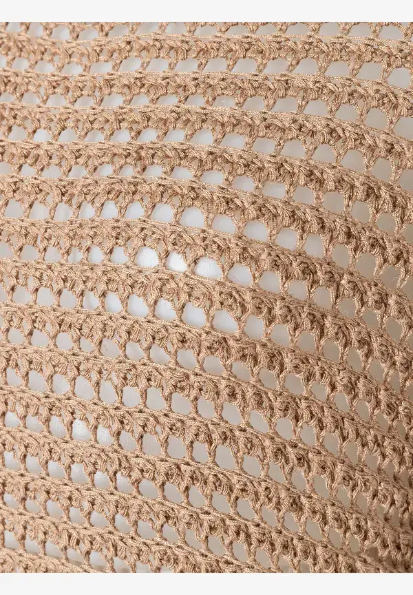 More & More Ajour Pullover, soft toffee, Sommer-Kollektion Günstiger Verkauf
