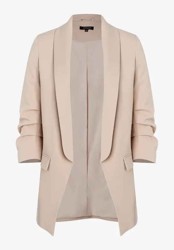 More & More Blazer mit Schalkragen, beige, Frühjahrs-Kollektion Kostenloser Versand