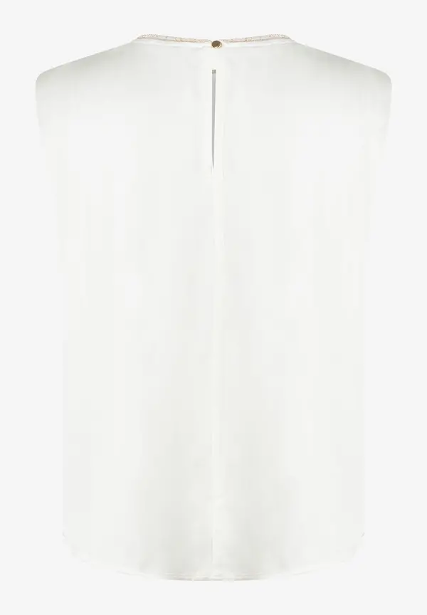 More & More Satinbluse, ecru, Sommer-Kollektion Fabrik Onlineshop