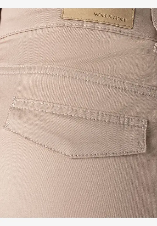 More & More Chino, beige, Frühjahrs-Kollektion Versandkostenfrei