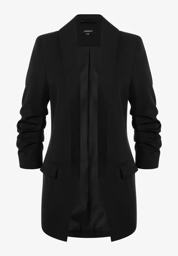 More & More Blazer mit Schalkragen, schwarz, Frühjahrs-Kollektion Großer Ausverkauf