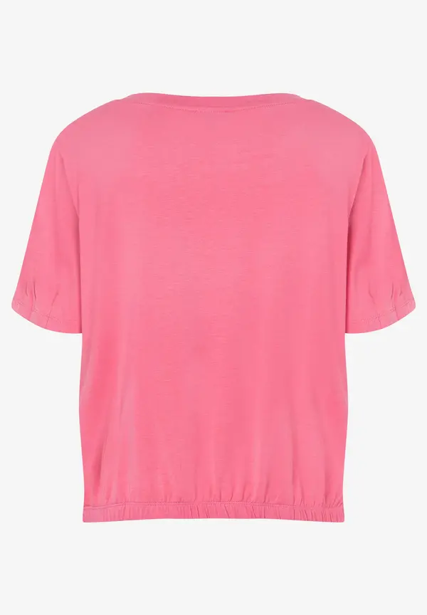 More & More Shirt mit Faltendetail, sorbet pink, Sommer-Kollektion Black Friday
