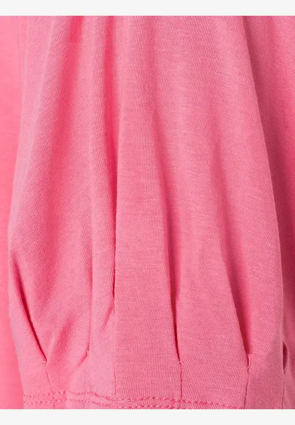 More & More Shirt mit Faltendetail, sorbet pink, Sommer-Kollektion Black Friday