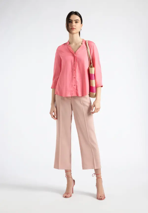 More & More Lyocell Bluse, sorbet pink, Sommer-Kollektion Cyber Monday