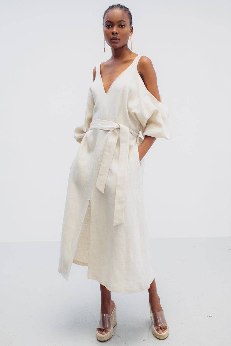 Mykke Hofmann Leinenkleid Kippie Bis zu 50% Rabatt