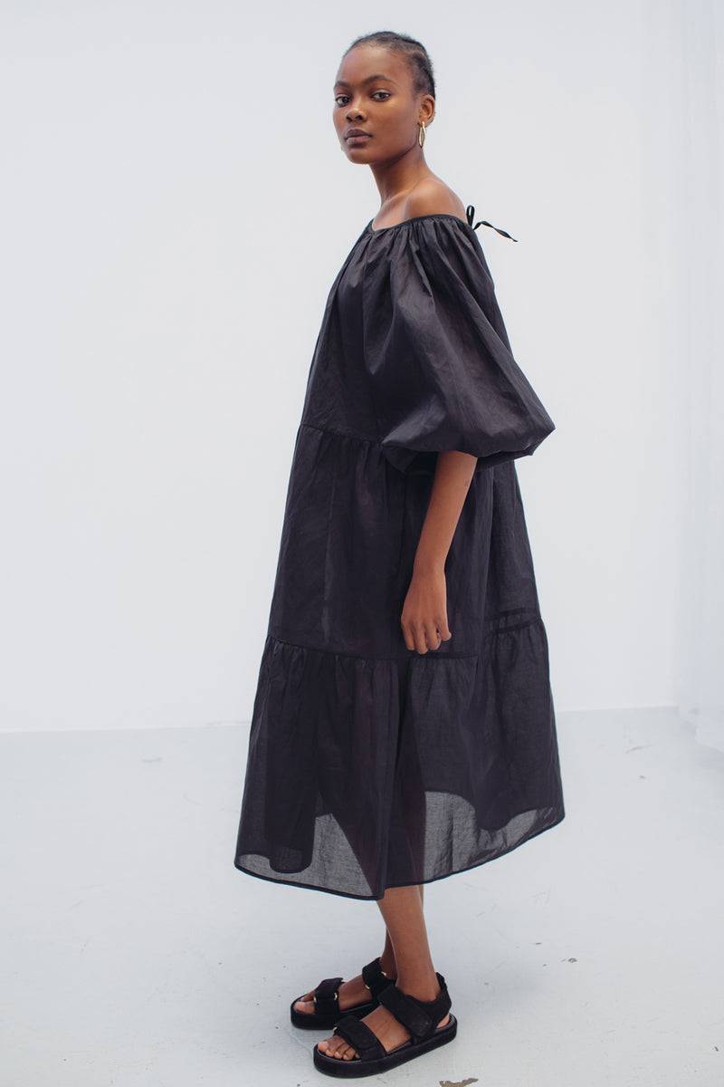 Mykke Hofmann Bio-Baumwoll-Organza-Kleid Konstance Riesige Rabatte