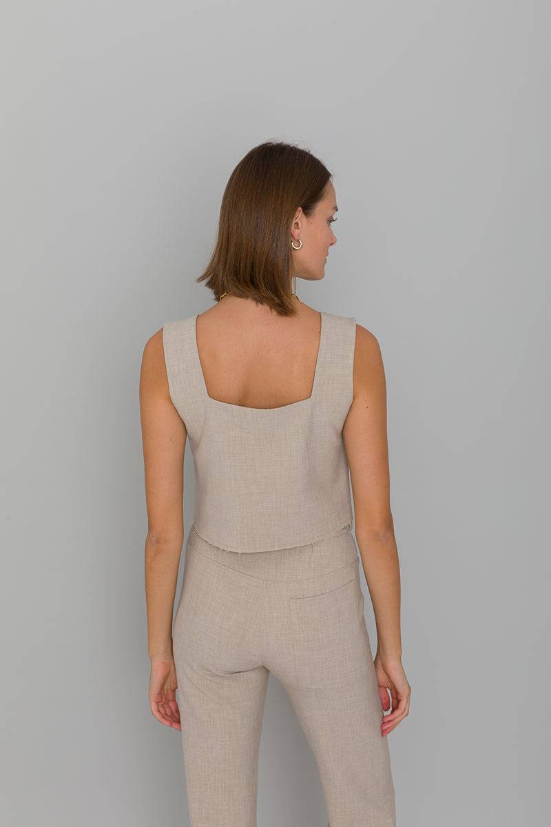 Mykke Hofmann Ecovero Crop-Top Tyra Outlet