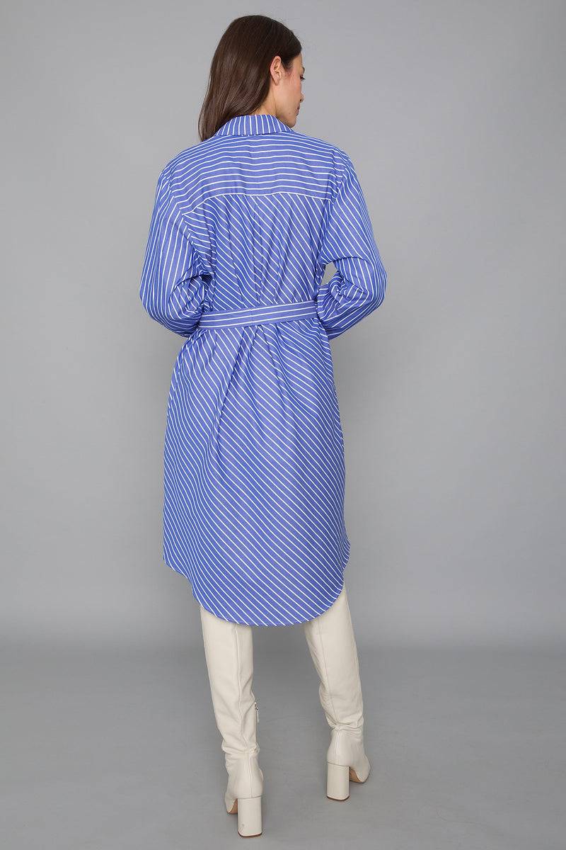Mykke Hofmann Bio-Baumwoll-Popeline-Kleid Keila im Angebot