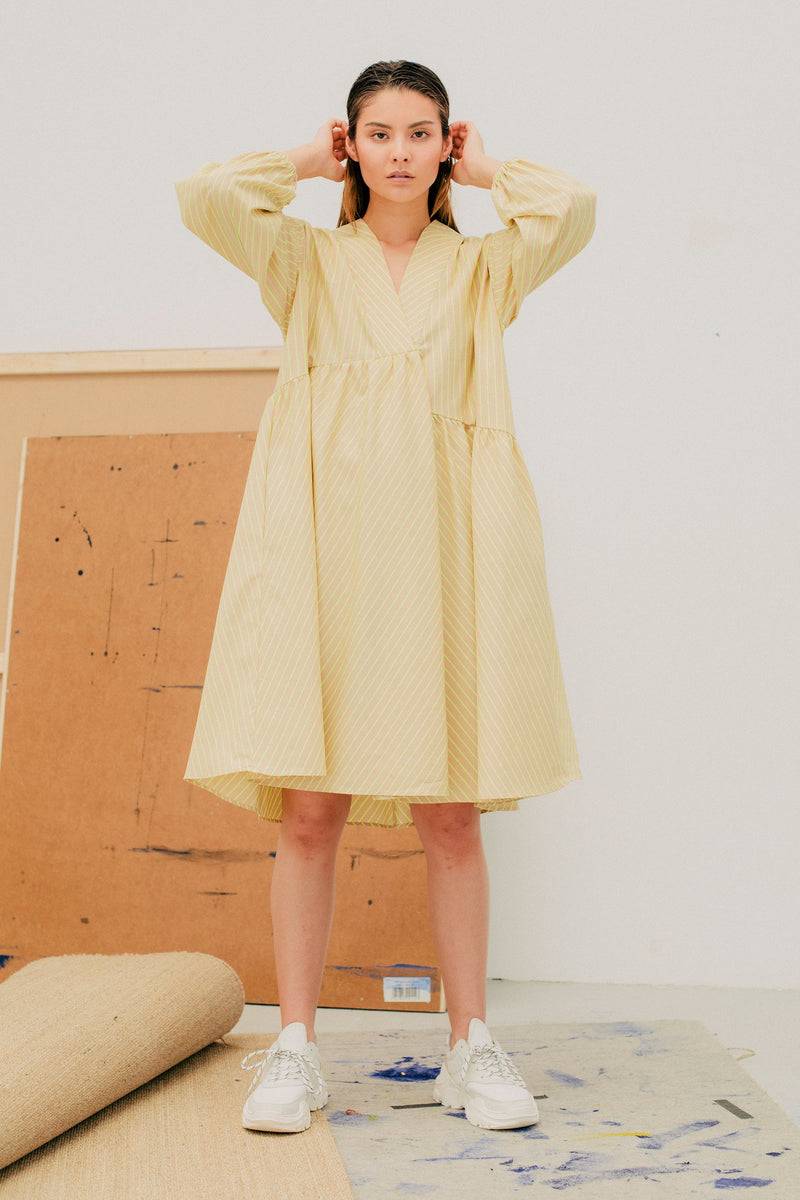 Mykke Hofmann Baumwollkleid Kiva Fabrik Onlineshop