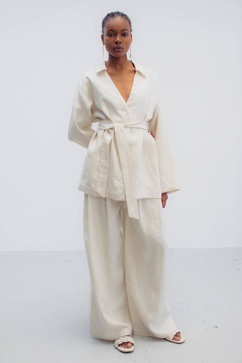 Mykke Hofmann Leinenjacke Lotta Preisnachlass