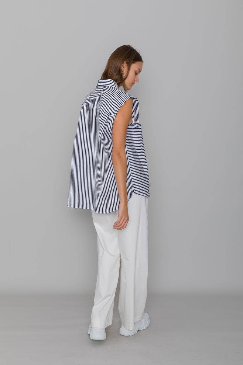 Mykke Hofmann Bluse Loraine aus Bio-Baumwollpopeline Tägliche Deals