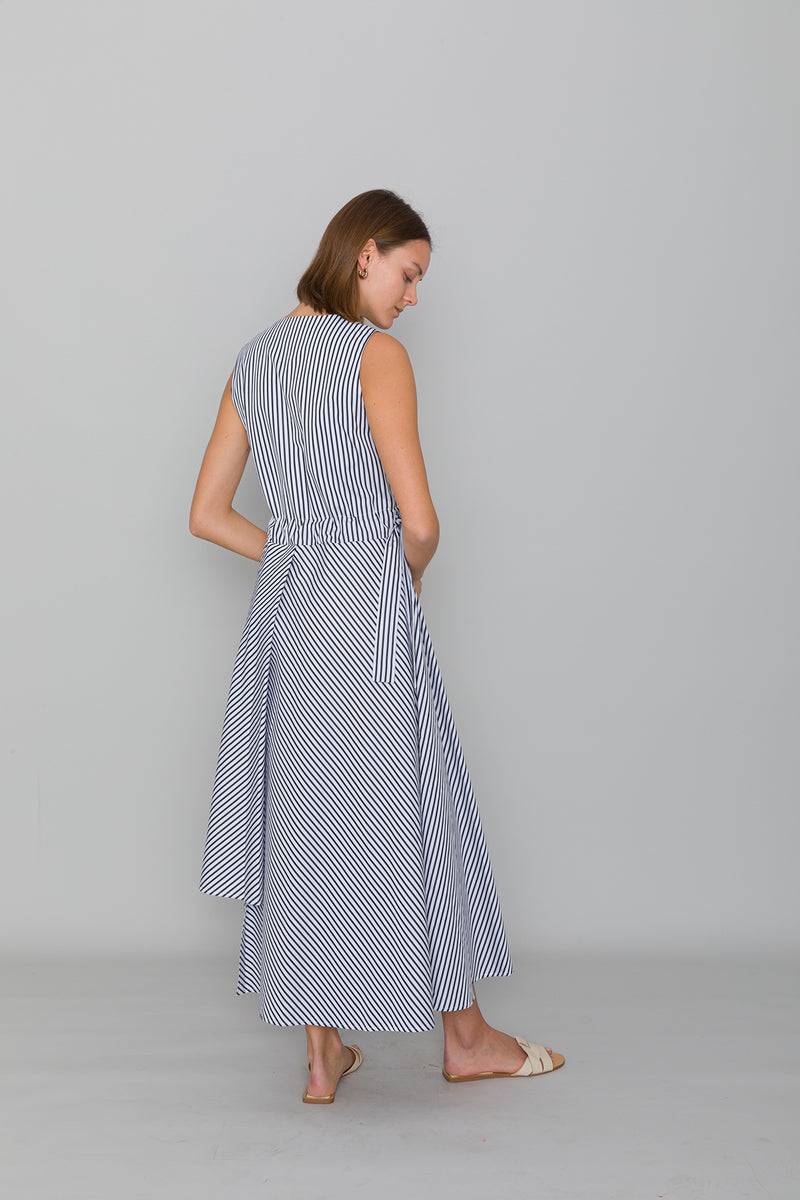 Mykke Hofmann Kleid Kaye aus Bio-Baumwollpopeline Sonderangebote