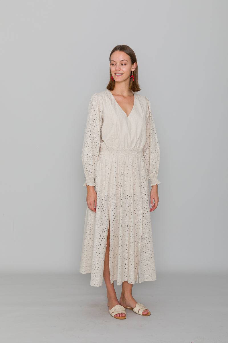 Mykke Hofmann Spitzenkleid Korva aus Bio-Baumwolle Wochenangebot