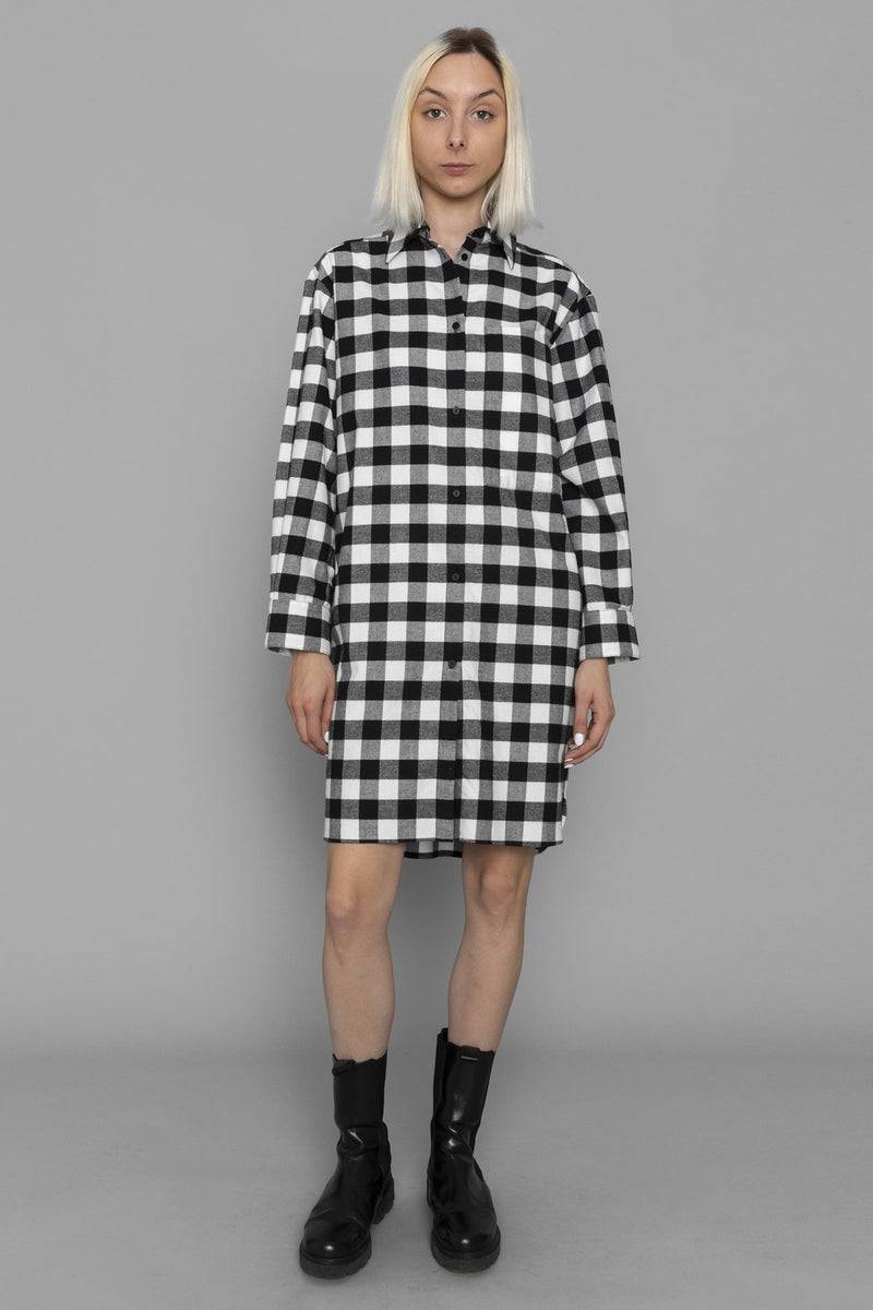Mykke Hofmann Flanellkleid aus Bio-Baumwolle Klore Letzte 3 Tage