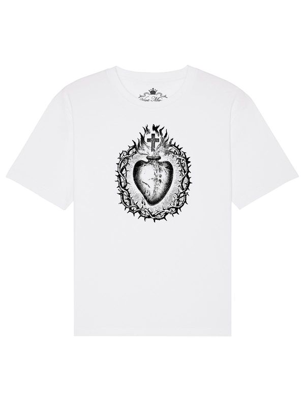 Nastrovje Potsdam Vive Maria Holy Heart Herren T-Shirt weiss Wochenangebot