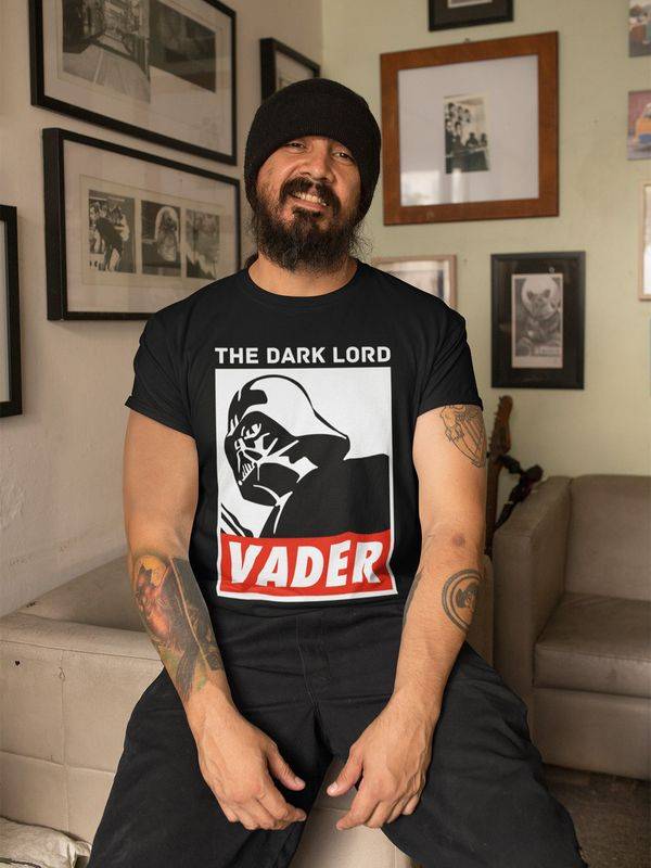 Nastrovje Potsdam Star Wars Dark Lord Vader Herren T-Shirt schwarz Neueste Stile