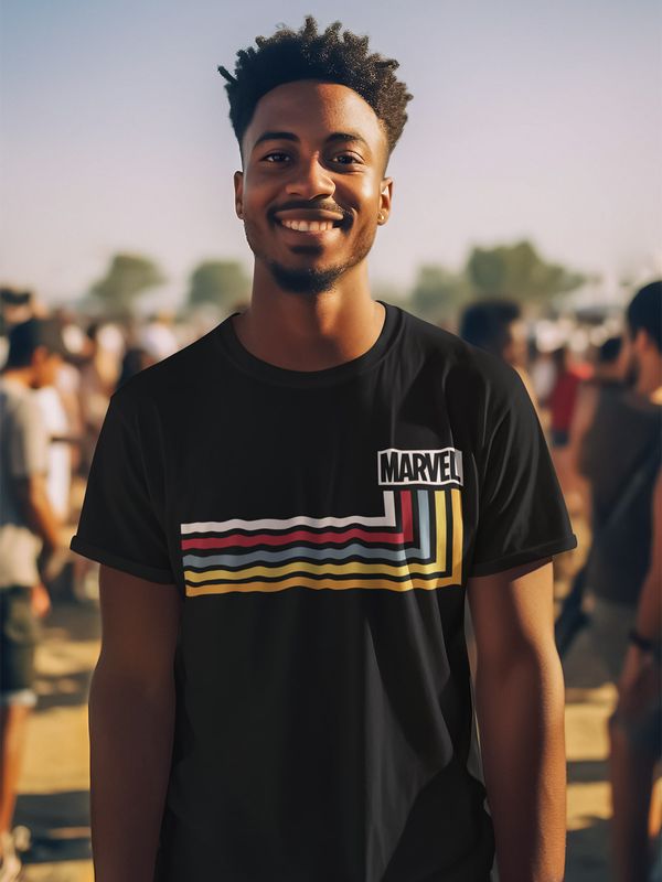 Nastrovje Potsdam Marvel Stripes Herren T-Shirt dunkelblau Bis zu 60% Rabatt