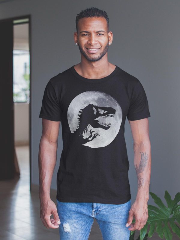 Nastrovje Potsdam Jurassic Park Moonlight Herren T-Shirt schwarz Bis zu 65% Rabatt
