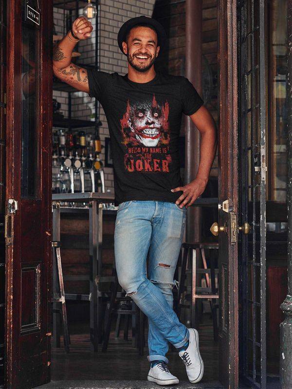Nastrovje Potsdam Batman Burn Herren T-Shirt schwarz Riesige Rabatte