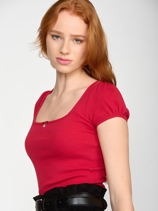 Nastrovje Potsdam Vive Maria Red Girl Damen T-Shirt rot 50% Rabatt für begrenzte Zeit