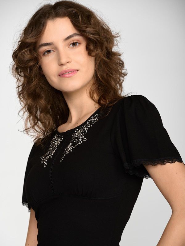Nastrovje Potsdam Vive Maria Chez Marie Damen T-Shirt schwarz 2025
