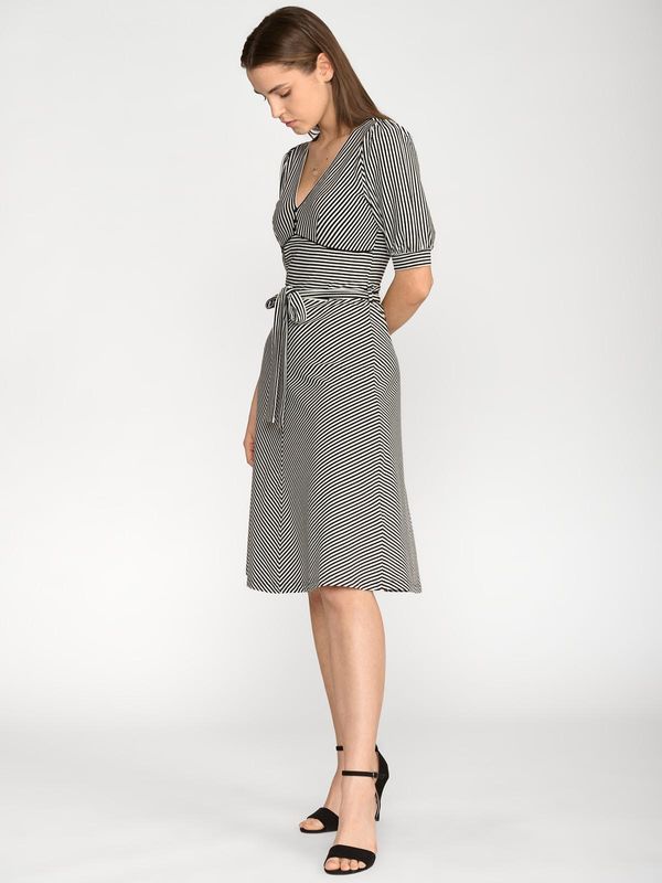 Nastrovje Potsdam Vive Maria Love Ahoi Damen A-Linien-Kleid schwarz/weiß Verkauf